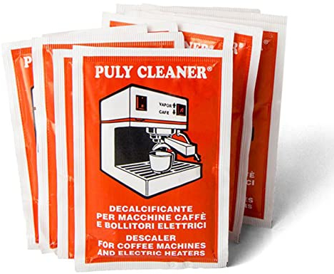 Puly Cleaner Powder Descaler Loose Sachets - 25g x 20 | Professional-Grade Coffee Equipment Cleaner and Descaler