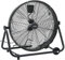 vidaXL Ventilador de Tambor Industrial, Máquina de Viento de Suelo, Ventilación Enfriamiento Secado, Ventilador de Refrigeración, Negro 60 cm 172,5 W