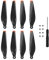 Hensych 6030F Kohlefaser-Propeller für Mini 3 Pro Drohne, leicht, hohe Festigkeit, hohe Härte, geräuscharm, Auswringklingen, Ersatzteile mit Schrauben für Mini 3 Pro Drohne, 8 Stück