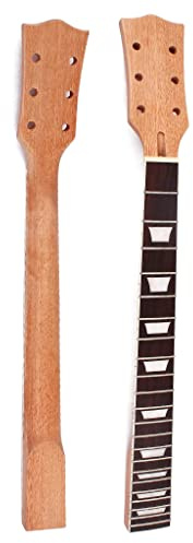 22 Fret Guitar Neck Mahogany Rosewood Fingerboard for Lp Electric Guitar Neck Replacement (GS402)