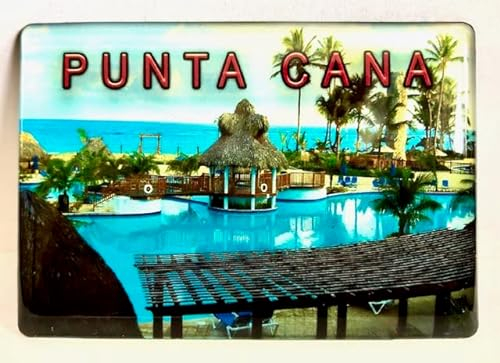 Dominikanische Republik Punta Cana Kühlschrankmagnet Fridge Magnet Souvenir Reiseandenken Geschenkartikel Ferien