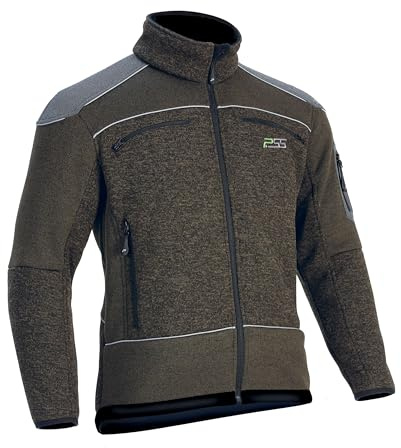 PSS Faserstrickjacke für Kinder X-Treme Arctic Kids Grün Größe 146-152