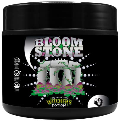 BLOOM STONE - Witcher's Potion Cannaboom (500g) | Endurecedor de Cogollos Mineral en Polvo | Flores Más Duras, Compactas y Resinosas