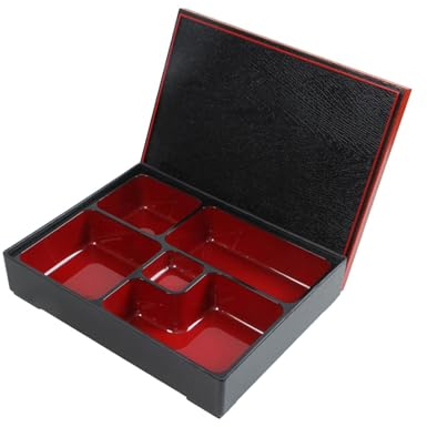 Gralara Boîte à Bento Japonaise Boîte à Déjeuner/avec Couvercle Récipient Alimentaire Boîte à Bento Traditionnelle pour Les Affaires de Restaura