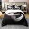 Weiße Schlange 100% Baumwolle Tröster Abdeckung 135x200 3D Schlange Druck Bettwäsche Set für Mädchen Teens Schlafzimmer Dekor Kinder Exotische Tier Bettbezug Wildlife Tropical Reptile Thema Bettbezug