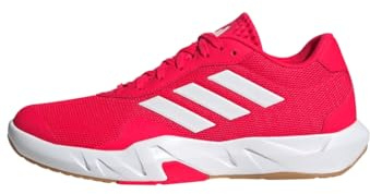 adidas Men's Amplimove Trainer Shoes, Lucid Red/Cloud White/Gum, 8 UK