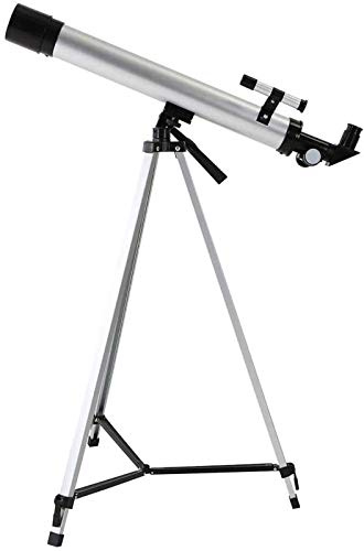 Telescope 100X 600x50mm Zoom Telescope Refractive Space Astronomical Telescope Monocular Outdoor Travel Spotting Scope with Tripod YangRy