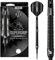 Harrows SUPERGRIP Black Edition 90% Wolfram-Dart-Set mit weicher Spitze. Erhältlich in 16 g, 18 g, 20 g – inklusive Supergrip-Schäften und Supergrip-Flights (18g)