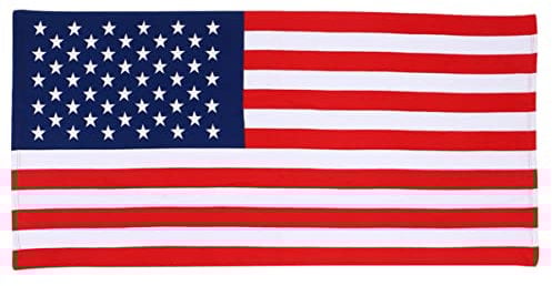 Veemoon Strandtuch Mit Nationalflagge Ultrafeine Fasern Großes Mikrofaser-Badetuch Schnelltrocknend (150 X 70 cm)