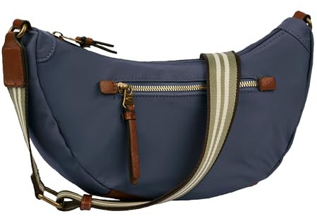 camel active Damen Umhängetasche aus Nylon Blau, Womenswear-S