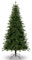 Uten Künstlicher Weihnachtsbaum 150 cm, Realistischen PE Innendekoration Tannenbaum, PE & PVC 386 Natürlich Aussehende Spitzen, Aufklappbare Zweige, Metallständer, 2 Zweigarten, Wiederverwendbar