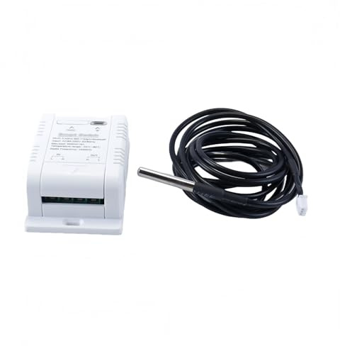 Hoite Tuya Smart Temperatur Sensor WiFi 16A mit 2M Sensor Temperatur Monitor Power Messung 16A Schalter