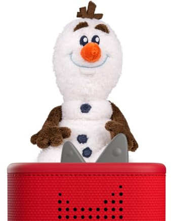 tonies Cuddle Toniebox, Disney Die Eiskönigin – Cuddle Olaf, Plüsch-Hörfigur mit 3 Geschichten zum Kuscheln für Kinder ab 3 Jahren, Spielzeit ca. 36 Minuten
