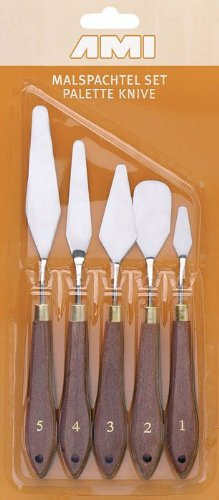 AMI Malspachtel Set 1 - 5