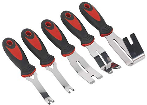 Sealey Rt006 Door Panel and Trim Clip Removal Tool Set 5Pc