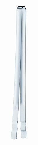 RÖSLE Grillzange gerade, Hochwertige Grillzange mit ausgewogener Federkraft und exakte Kraftübertragung, Edelstahl 18/10, Spülmaschinengeeignet