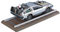 DeLorean DMC 12 Back to the Future 3 in 1:24 Model Kit Bausatz Aoshima 011874