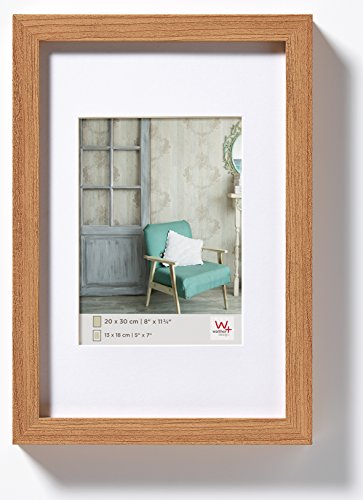 walther design Bilderrahmen buche 20 x 30 cm Echtglas Stockholm EA030P