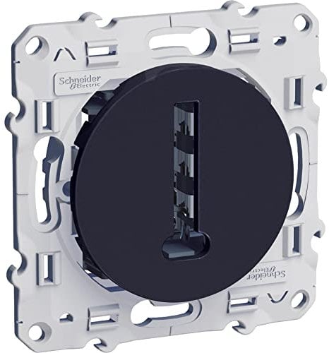 Schneider Electric - Odace, conjoncteur en T Anthracite, 8 contacts, à vis - S540496