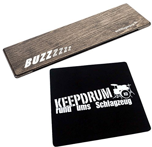 Schlagwerk BB110 Buzz Board Cajon Effekt + keepdrum Sitzpad …
