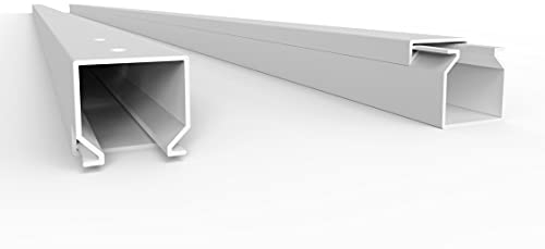SCOS Smartcosat SCOSKK47 10 m Kabelkanal (L x B x H 2000 x 16 x 16 mm, PVC, Kabelleiste, Schraubbar) weiß