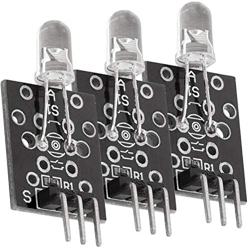AZDelivery 3 x KY-005 IR Infrarot Sender Transceiver Modul kompatibel mit Arduino und Raspberry Pi inklusive eBook!