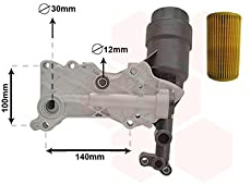 VAN WEZEL Ölkühler, Motoröl 30013703 | Kompatibel mit: DODGE CALIBER, JEEP COMPASS, PATRIOT, MERCEDES-BENZ C-CLASS, C-CLASS, C-CLASS Cabriolet, C-CLASS Coupe