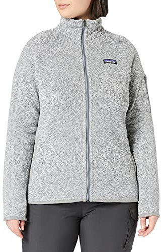 PATAGONIA W's Better Sweater Jkt, Pile ad Alte Prestazioni Donna, Birch White, M