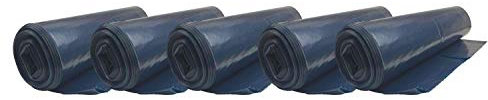 Bolsas de basura de 120 l de capacidad, 70 µ (5 rollos)