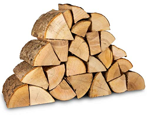 Logpile - Ash Kiln Dried Hardwood Premium Fire Logs (60kg) | Hot & Long Burning Firewood for Outdoor Fire Pits, Wood Burners, Fireplaces & Stoves | Sustainably Sourced Wood, Dry and Ready to Burn