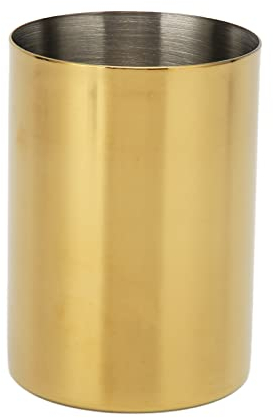 Dosing Cup, Stainless Steel Dishwasher Safe Universal Coffee Powder Feeder Cup, Malt Cups, Espresso Coffee Dosing Cup Coffee Dosing Cup for Grinder(Gold)