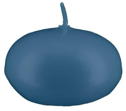 Kopschitz Maxi Schwimmkerzen Petrol Ø 80 x 32 mm, 8 Stück