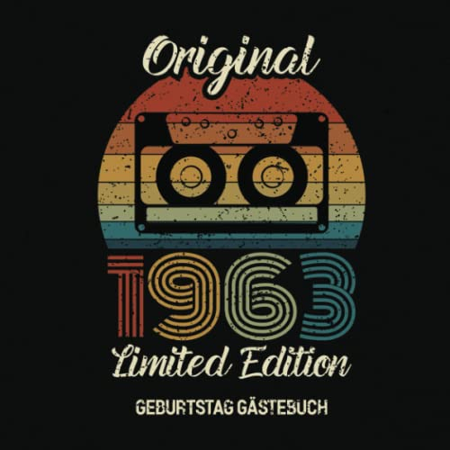 Gästebuch 60 Geburtstag: Buch zum Eintragen für Glückwünsche und den schönsten Fotos I Geschenk für Mädchen und Jungen I Geschenkidee 60. Geburtstag