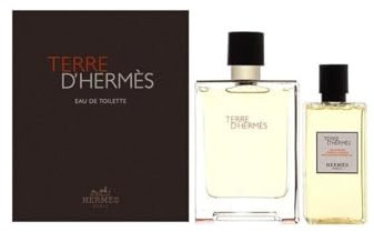 HERMES Paris Terre D'HERMES EAU DE Toilette 100ML VAPORIZADOR + Gel DE BAÑO 80ML