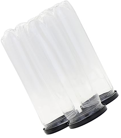 BESPORTBLE 9 Stück Bälle Multifunktions-Druck-Reiseball Praktischer Outdoor-Kunststoff Frischer Druckbehälter Aufbewahrungsbehälter Tragbare Tasche Kanister Schoner Schläger Mit