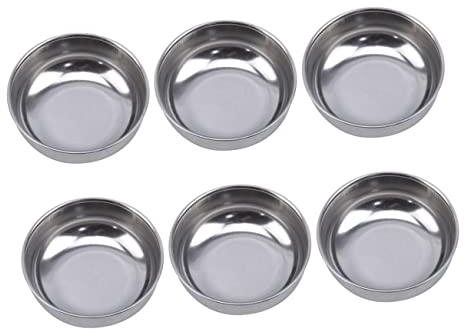 POPETPOP 6pcs Alcohol Stove Fire Extinguishing Cover Alcohol Stove Cover Fire Safety Tool Cover for Beaker Cover for Alcohol Stove Candle Vintage Accessories Supplies Stainless Steel Solid