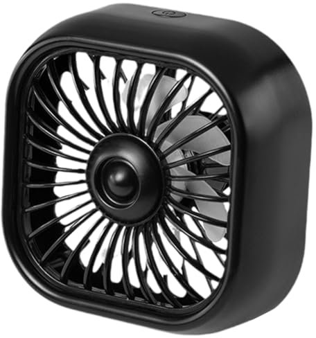 LYEAA Refroidisseur intérieur de voiture multifonction lumière LED colorée sortie d'air de voiture à faible bruit Mini climatiseur USB petit ventilateur éblouissant créatif