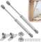 Gasdruckdämpfer 100N, Gasfeder Dämpfer, Gas Strut Lift Schrank, Gasdruckfeder für Klappen Klappenbeschlag für Türen und Schränke Kofferraum-Gasfeder (100N)