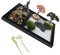 Zen-Sandtisch, 1 Set Schreibtischschmuck, Sandgarten, Japandi-Dekor, Miniatur-Dekoration, Dekor for Tisch, Miniatur-Set, Haushaltskunst, Heimschreibtisch-Dekor