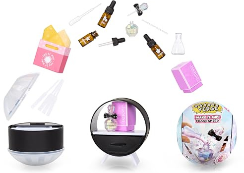 MGA’s Miniverse Make It Mini Fragrances - Mini Collectables, Mystery Blind Packaging, Perfume, Real Cosmetic Products, DIY, Crafts - For Collectors, Ages 8+ Years, Pink