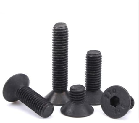 Haroar 1000 pcs/lot M2.5 * 3/4/5/6/8/10/12/14/16/20/25/30 Grade10.9 vis à tête fraisée Plate à Six pans Creux(16mm)