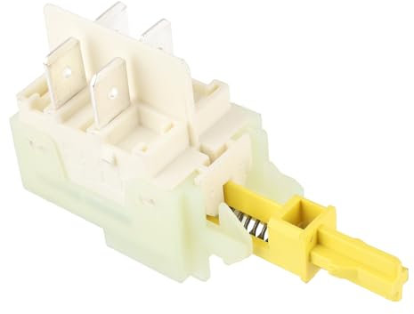 sparefixd Suitable for BEKO DCU7230S DCU7230W Tumble Dryer Push Button On Off Sw