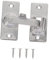 SHINEOFI 1Ensemble Serrure De Acier Inoxydable Pour Porte Coulissante Verrou Usure Pour Cages à Animaux Et Applications
