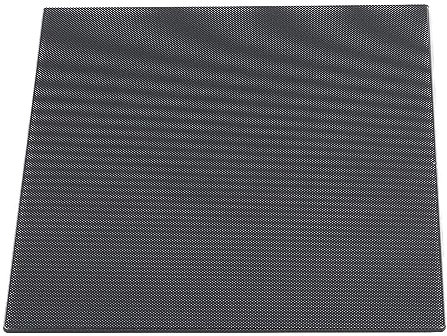 lyrlody Lit de Verre pour Imprimante 3D, Plateau en Verre pour Imprimante 3D avec Revêtement Microporeux, Compatible avec Anyubic MEGA S et Modèles Similaires 220x240x4mm