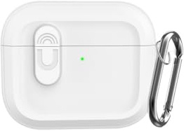 INF Bluetooth-Kopfhörer-Schutzetui kompatibel mit AirPods Pro 3 Magnetisches Silikon-Schlüsselanhänger-Etui
