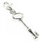 Queenberry Sterling Silber Schlüssel im europäischen Stil Verschluss Charme