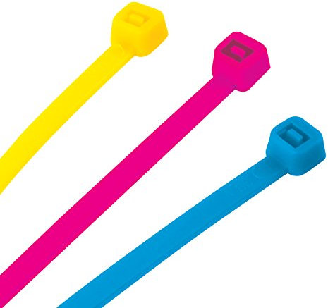 Performance Tool W2929 Neon Cable Tie Set, 150-Piece