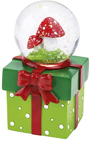 Moses Glück Boule à Neige Verre Multicolore 8,5 x 5,5 x 4,7 cm