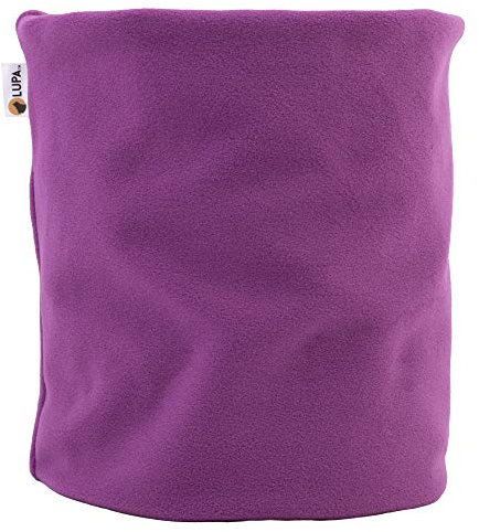 Lupa Cache-cou Canadien Micro polaire Double couche Fait main - Violet - taille unique