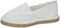 MADE IN SPAIN E Alpargatas Esparto Mujer Alpargatas Blanco 36
